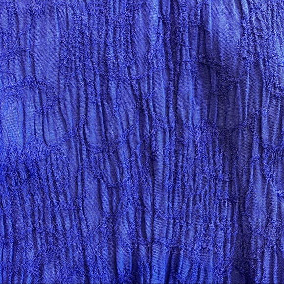 Vintage indigo button-down blouse - Picture 7 of 7